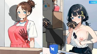 【#01 カードショップでおっぱいを見せてくれる女の子(体験版)実況】巨乳女カードゲーマーや爆乳店員にエロいことする2DアニメーションSLGエロゲ―。(hentai game card shop)