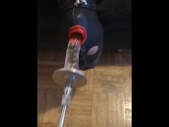 Deepthroat training for the slave