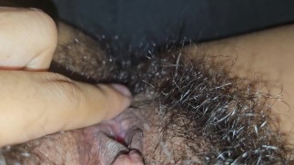 Horny Loud FTM plays with hairy boypussy
