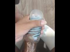 Clear tenga  stroker on the toilet - Screenshot 3 of 16 - Bbc
