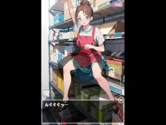 【#02 カードショップでおっぱいを見せてくれる女の子(体験版)実況】爆乳店員に逆肩車乳揉みクンニしたり、巨乳女デュエリストのおっぱい揉んで机下フェラさせたり(2DアニメーションSLGエロゲ―) 3/16