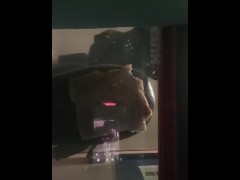 Underglass Bread Crush, see and feel what its like to be crushed from underneath 👣👣