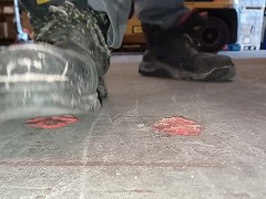 Clayman Crush Walkover, crushed by a giants boot 👣👣 - Screenshot 11 of 16 - Boot Trample