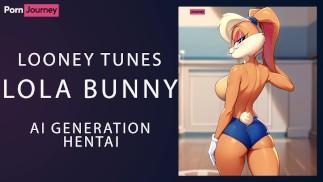 PornJourney AI Hentai : Looney Tunes Lola Bunny Porn