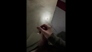cumming at public parking