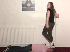 Trampling In Converse - Screenshot 15 of 16 - Femdom Trample
