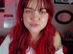 Amateur Redhead Laughs at Your Tiny Cock and Denies You Orgasm