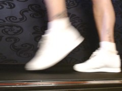 Ruffled Socks Reebok Princes Sneakers White Walking