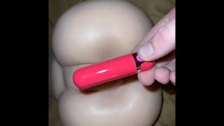 BWC Dad Bod cums on Tantaly Fat Ass Doll!
