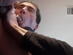Latino Boy Sucks Stepdads cock from under desk - Screenshot 10 of 16 - Blowjob Cum In Mouth