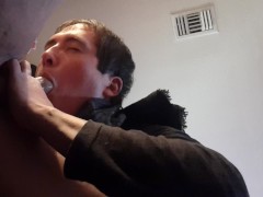 Latino Boy Sucks Stepdads cock from under desk - Screenshot 13 of 16 - Close Up