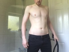 Stripteasing and Getting Hard - Screenshot 8 of 16 - Male Nipple