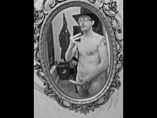 Black n White Cowboy