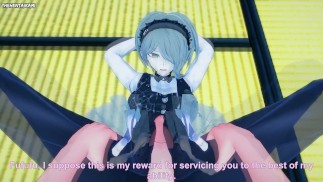 Kirumi from Danganronpa Gives You A Footjob Hentai POV