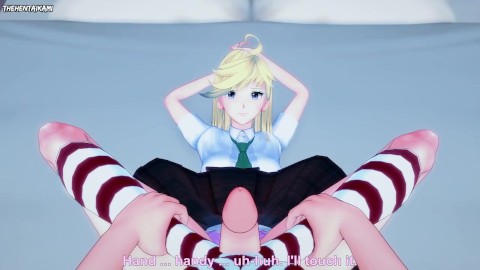 panty and stocking with garter belt porn Panty & Stocking with garterbelt - masturbating her black pussy