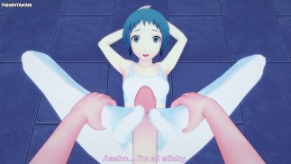 Фуука из Persona 3 дает вам хентай футджоб от первого лица