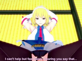 Cassandra из Soul Calibur дает вам хентай футджоб POV