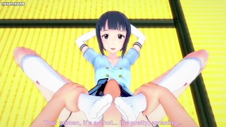 Sachi de Sword Art En Ligne Vous Un Footjob Hentai POV
