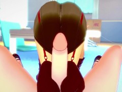 Kalra from World of Warcraft Gives You A Footjob Hentai POV