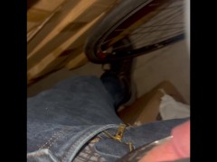 Rubbing My Dick On My Bike