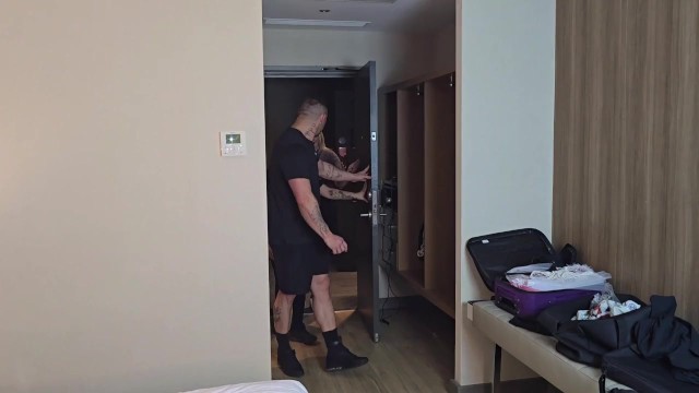 Fucking Big Cock Husband while his Wife Watches