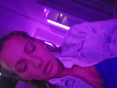 My girlfriend relaxing while I warm her up - good to see :)