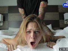 HER CLIMAX IS AMAZING - Crazy Blonde Has Eye Rolling Orgasms 7/16