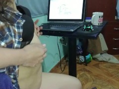 chama perdio la apuesta de fudbol y tuvo que hacerme una paja bien rica
