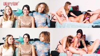 Ersties - Beim Flaschendrehen kommt es zu einem hemmungslosen lesbischen Dreier