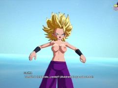 [Tomboy] - Caulifla Shirtless Fight - Dragon Ball Sparking ZERO