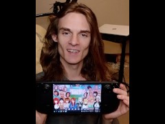 Shenis Loving Bottom Twink discusses why the Steam Deck is great for masturbating to Futa Porn