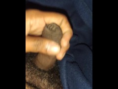 MORNIG STROKES THE SOFT DICK BEFORE COLLEGE I WANNA LET YOU ALL KNOW IM GOING TO HAVE ORGASM IN THER