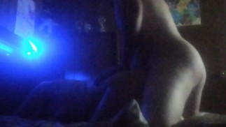 Slutty wife takes big cock doggy style can't stop cumming
