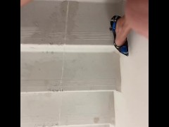 Pee at Apartment landing