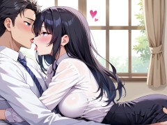 社会人の彼女といちゃらぶセックス💛ノリノリの彼女が愛おしい…🐰 - Screenshot 2 of 16 - フェチ