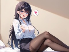 社会人の彼女といちゃらぶセックス💛ノリノリの彼女が愛おしい…🐰 - Screenshot 4 of 16 - 白シャツ