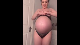 Parte 2 experimente o transporte das minhas roupas pré-gravidez 9 meses de gravidez