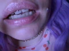 asmr speedy lens licking