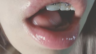 asmr literally licking lens 🥰