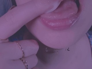 ASMR лизание 😋🍽️ стекла