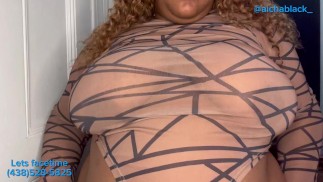 Is This Transparent Tee Too Much? You Decide!