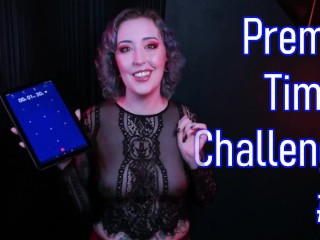 PREMIE LOSER TIMER CHALLENGE #3 - Превью - Prejac Преждевременное унижение эякулятора, женское доминирование POV