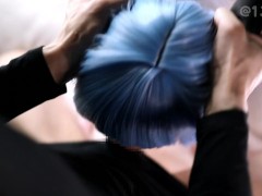 チャイナ甘雨ちゃんイラマチオごっくんフィニッシュ💕