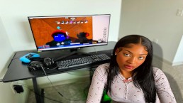 "This Game Sucks, Shoot Your CUM in my Mouth Instead!"