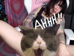 ASMR PUSSY SOUNDS MOANING MASTURBATION FEET UP
