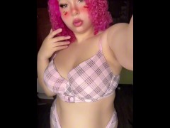 Pastel Pink Cherry Y2K Girl