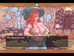 Magic Dorm 2 [ Psychedelic HENTAI game ] Ep.2 elf love a huge facial !
