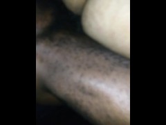 ASS WAY TOO BIG AND PHAT FOR GORILLA P BACKSEAT BUT HE STILL MANAGES TO CLAP CHEEKS!!!!!!!!!!!