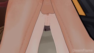 Genshin impact hu tao & zhongli