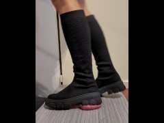 Barbie hard trample cock and Ball with high boots - Screenshot 8 of 16 - Cock Crush Trample